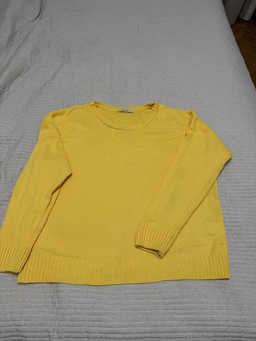 В'язана кофтинка LC Waikiki жовта, розмір XL
