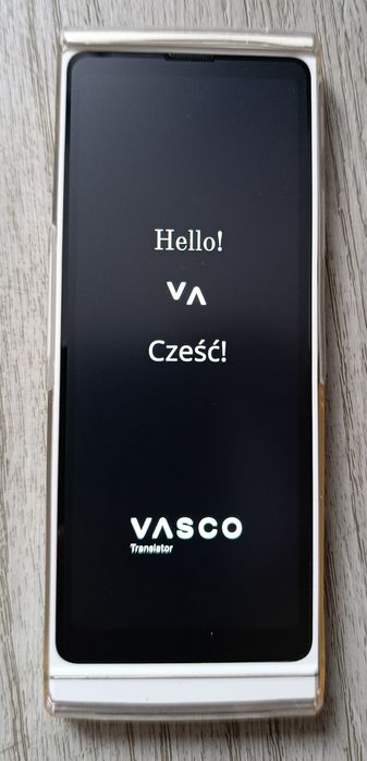 Vasco V4 translator, tłumacz mowy.