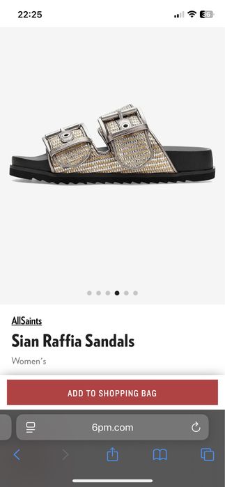 Сандалі AllSaints 9 розмір, йдуть на 38.5 /24.5-25см