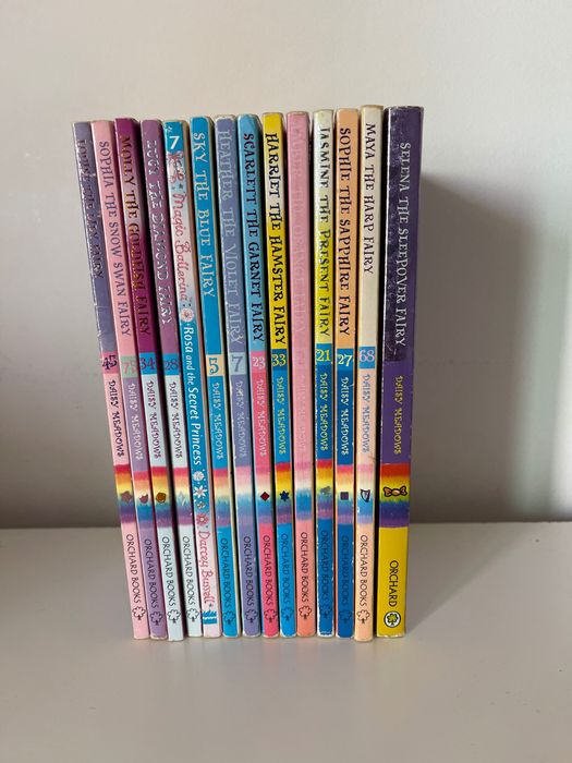 14 livros da série infantil Rainbow Magic em inglês