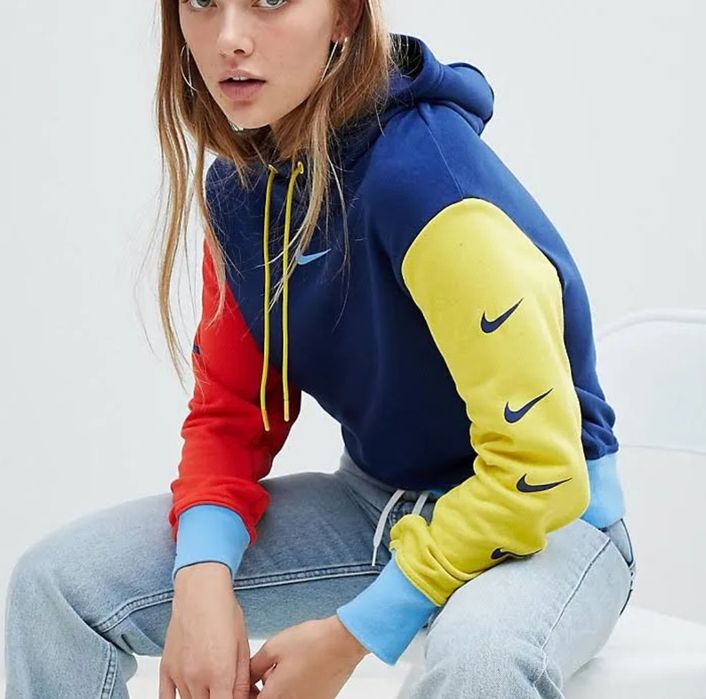 Nike bluza sportowa damska logowana L/XL