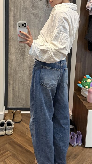 джинси Zara балони 34 розмір