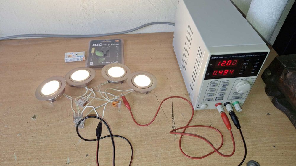 Oprawy halogenowe +wkłady LED