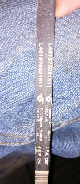Pasek pralki hutchinson 4 PJE 1207 polar itp