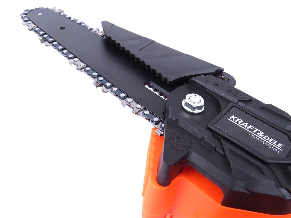 KRAFT&DELE Mini Piła Łańcuchowa Akumulatorowa Pilarka 6" 19cm KD10626