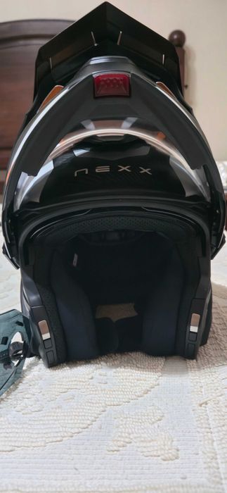 Capacete modular nexx carbono tamanho M