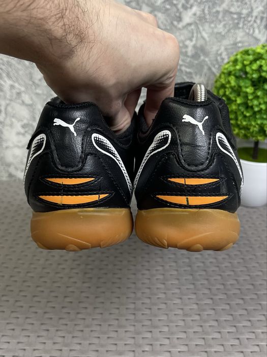 Puma копы сороконожки бутсы 44 размер футбольные для зала кожаные