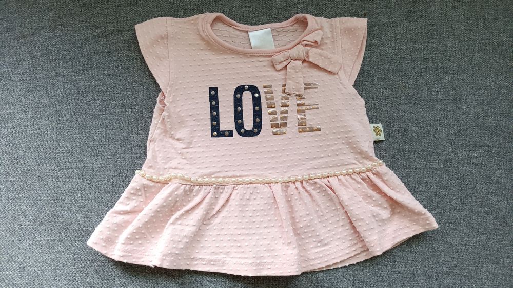 Bebico bluzeczka na krótki rękaw