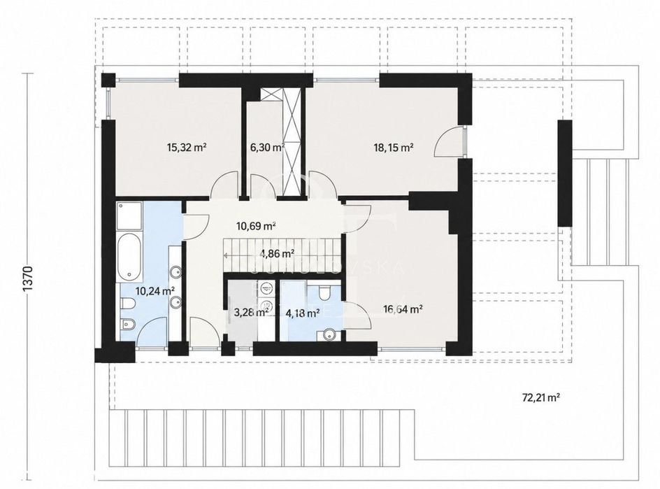 Dom 185,49 m² | Działka 1000 m² | Walendów