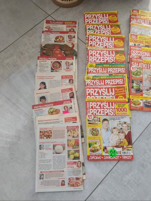 Gazety z przepisami