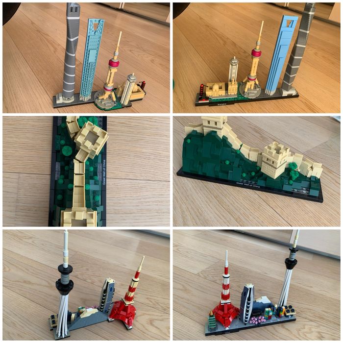 Lego зібрані сети: Harry Potter, Star Wars, Marvel + інші