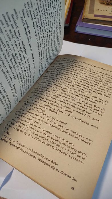 książka stara 1955 Ferenc Molnar Chłopcy z placu broni
