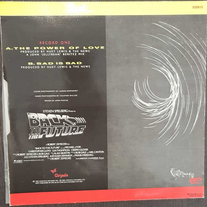 Vinil Single - Huey Lewis and The News - The Power Of Love