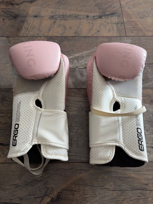 Rękawice bokserskie outshock BG 120 decathlon