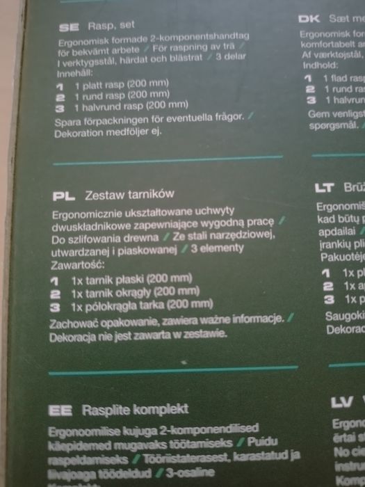 Parkside pilniki do drzewa