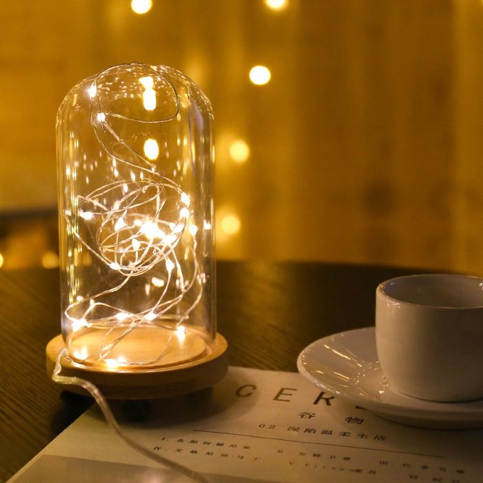 USB Гірлянда 10 метрів Warm white діоди