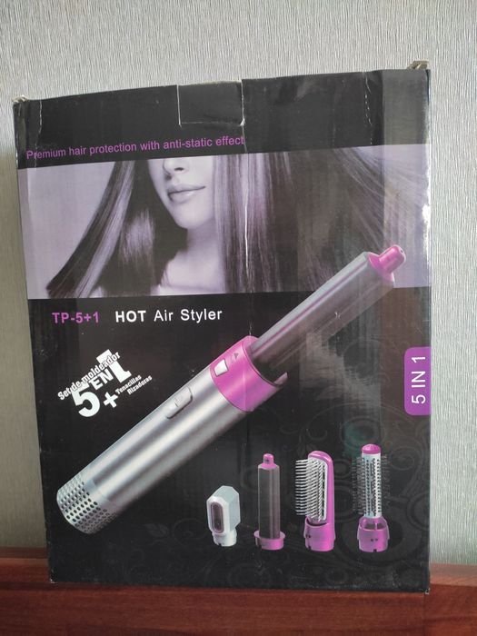 Фен-стайлер аналог Dyson Airwrap з 5 насадками