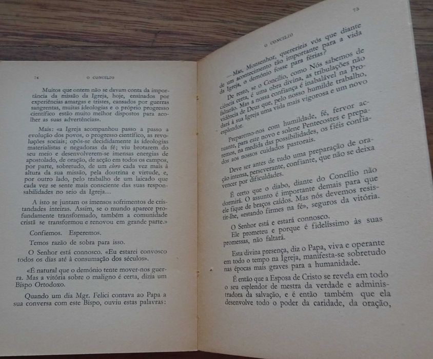 O Concílio (Oração - Reforma Interior - Revisão da Vida - Testemunho)