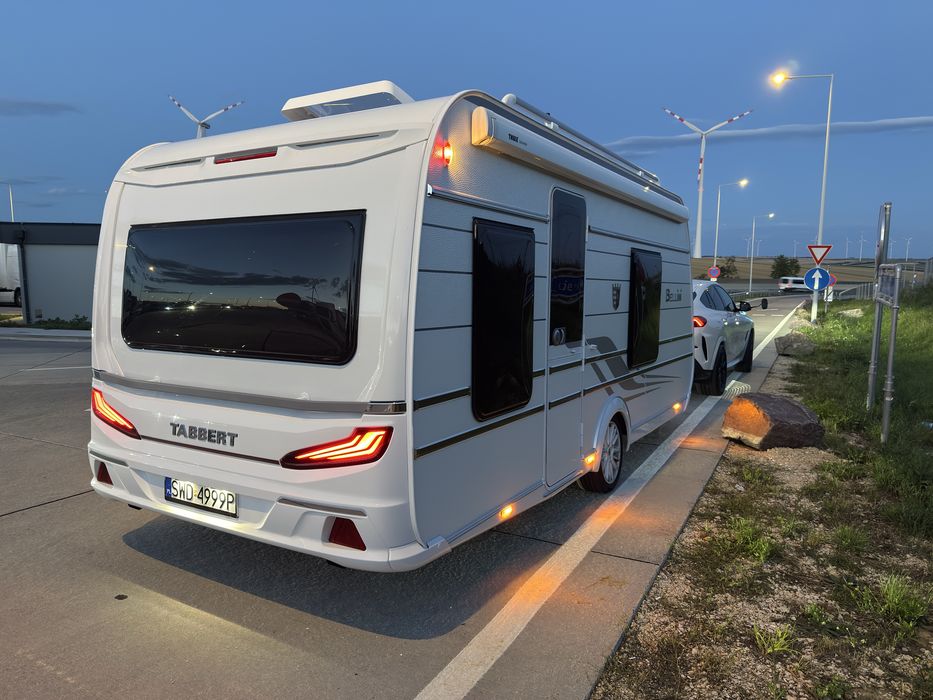 Wynajem przyczepy kempingowej Tabbert Bellini  4 osob