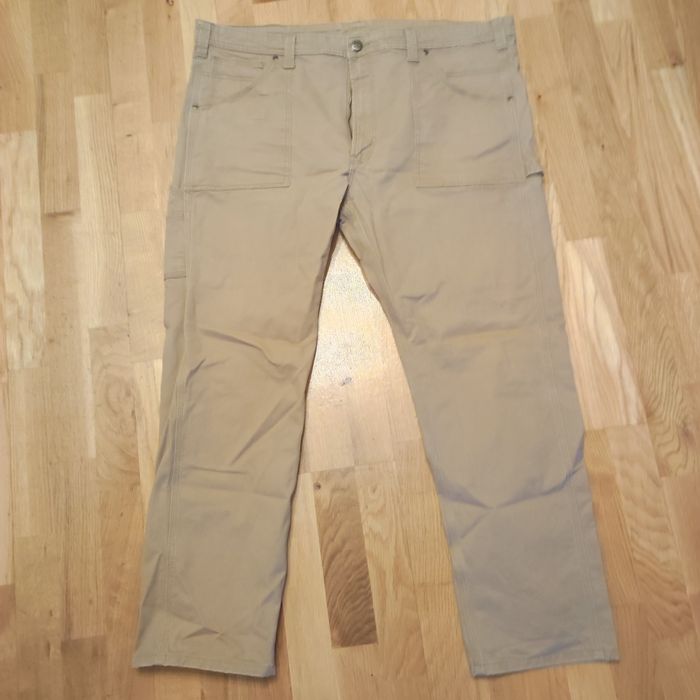 Бежевые мужские джинсы Lee workwear XXL