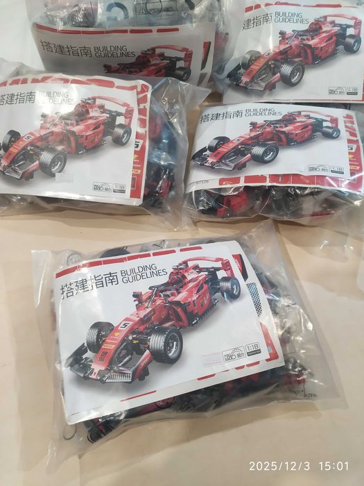 Авто Ferrari болід Формула конструктор лего Formula F1 Technic 67126