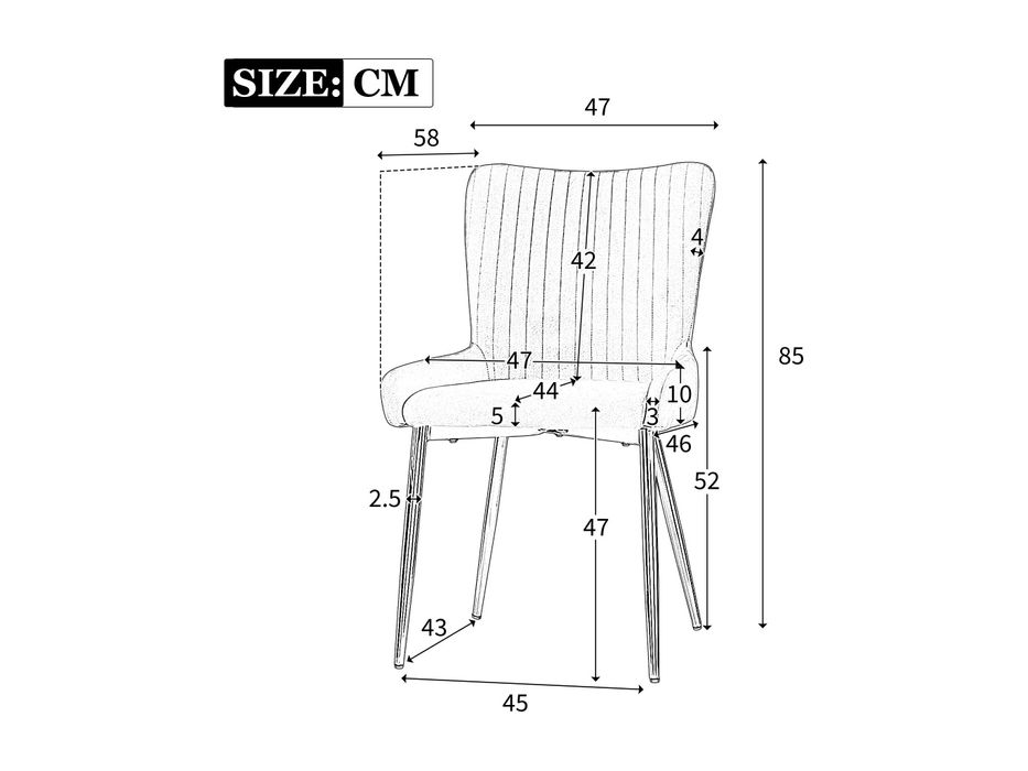 2 Cadeiras Novas na caixa