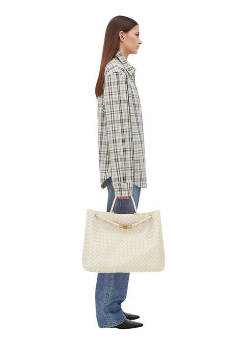 Сумка Bottega Veneta Large Andiamo Sea Salt