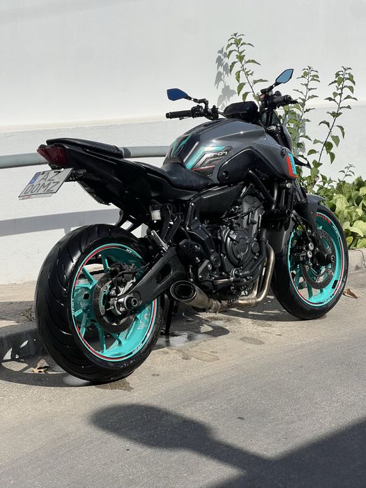 Yamaha MT-07 Cyan Storm