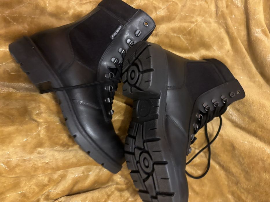 Bota special force couro tecido novas