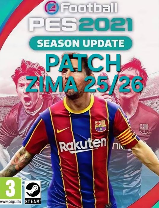 Patch do gry PES 2021 PS4/PS5 Sezon 25/26 Zima