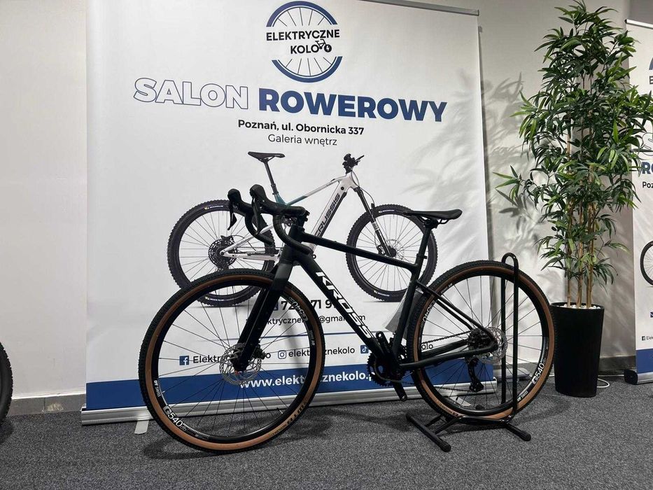 Rower Gravel Esker 6.0 Czarny Rama M, oraz L Raty 0%