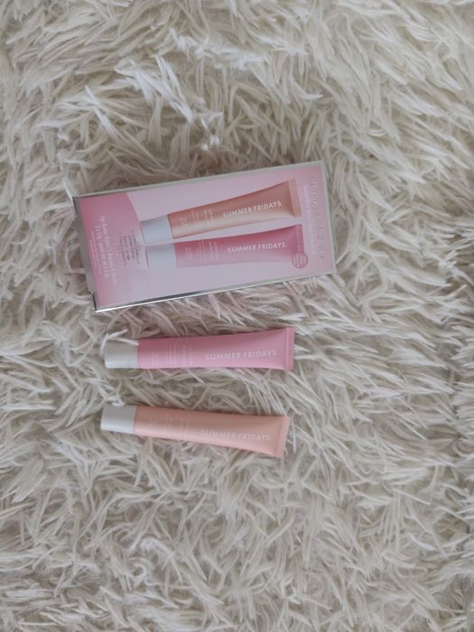 Summer fridays zestaw Sweet pink pomadki Birthday cake Strawberry Soft Serve