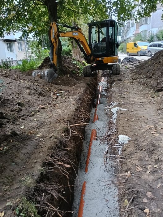 Послуги, оренда міні екскаватора JCB 8030