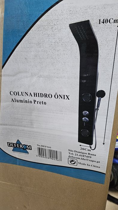 Coluna de Chuveiro Hydro Onix