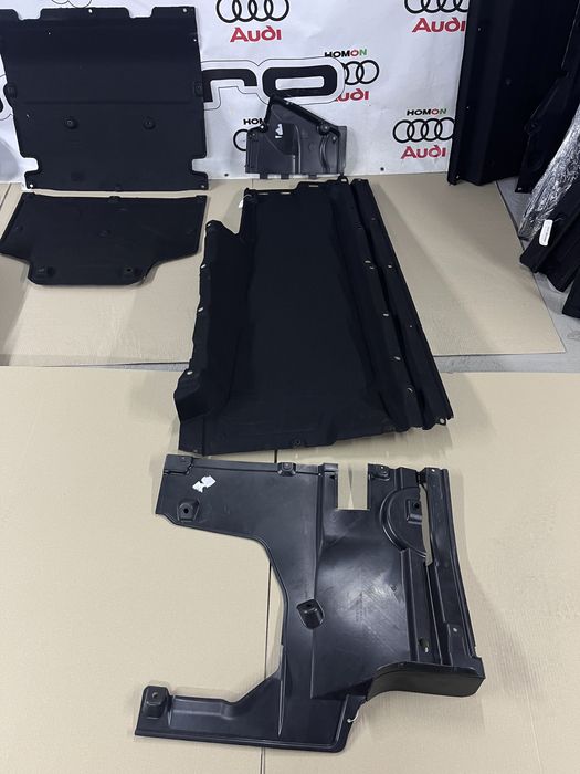Audi Q5 80A защита порогів Ауді Ку5 защита днища двигуна акпп