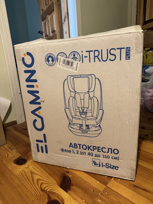 Автокресло, автокрісло дитяче 0-12 років (el camino i trust plus)