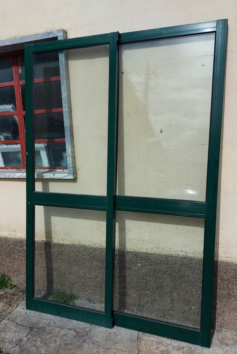 Varias Janela Alumínio - PORTA Alumínio vidro Duplo , Portadas