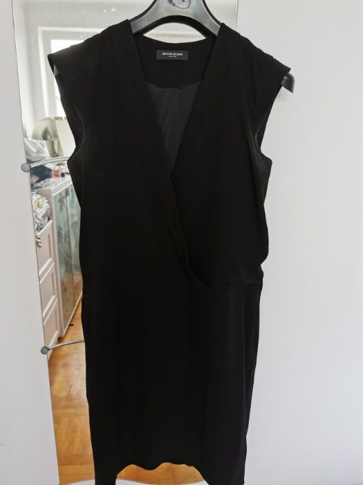 Czarna sukienka Bruuns Bazaar