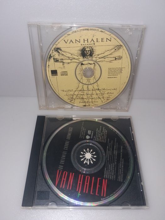 2 Antigos CDS de Música Van Halen