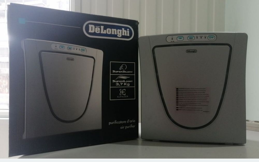 Новый очиститель воздуха с ионизатором Delonghi