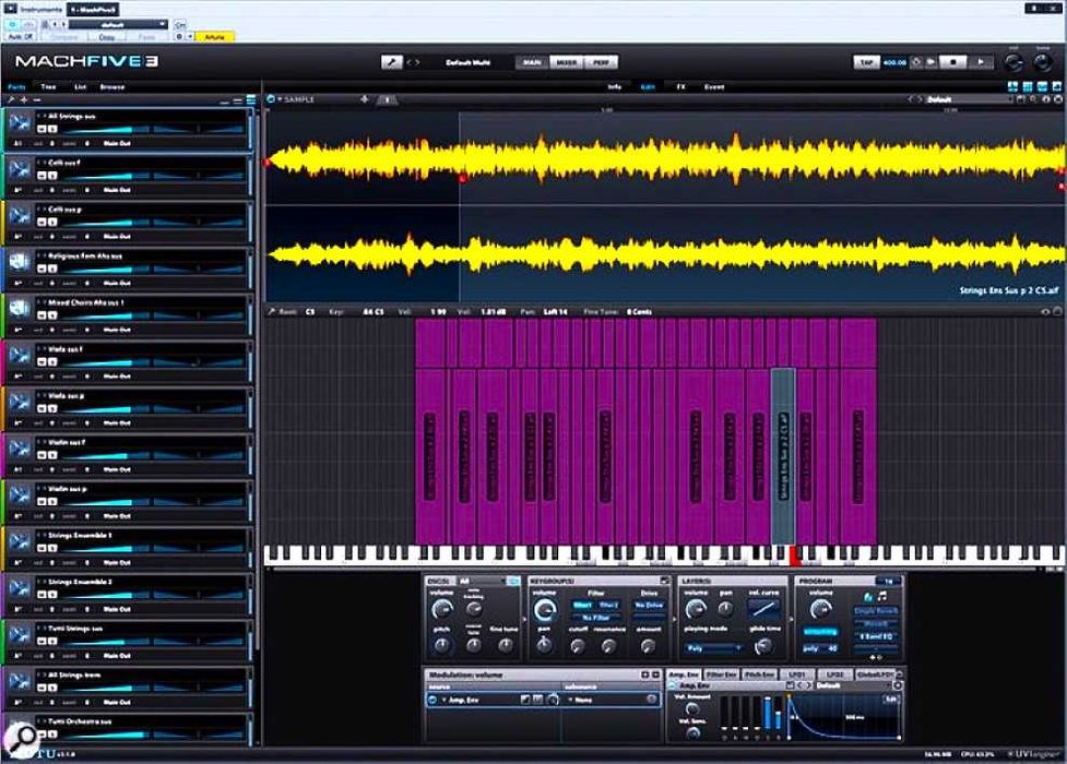 Motu MachFive 3 - instrument syntezator plugin wtyczka VST VST3 AAX