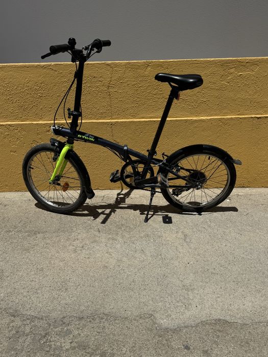 Bicicleta dobravel com mudanças