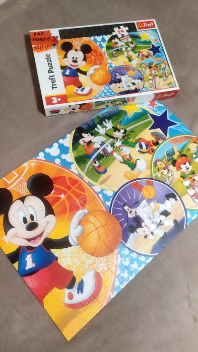 Пазли Trefl від  3+. Різний формат, стан, ціна.