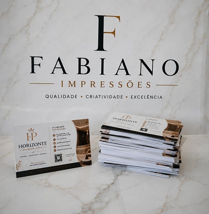 Impressões Profissionais | Cartões, Flyers, Fotos e Design