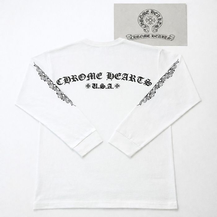 Лонгслів Chrome Hearts/ лонг хром хартс