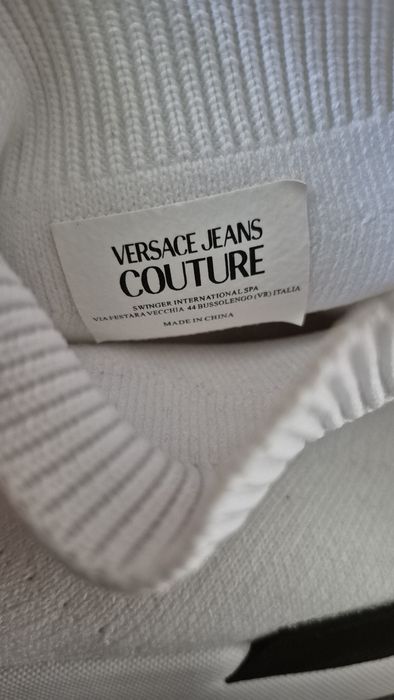 Кросівки-шкарпетки Versace Jeans Couture