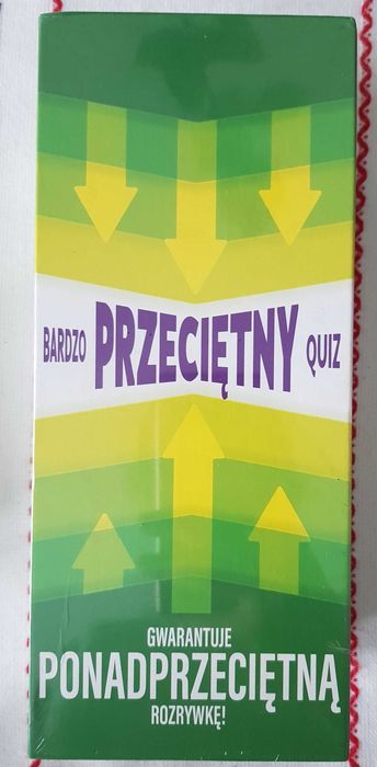 Bardzo przeciętny quiz, gra rodzinna, quiz, zabawa, Tactic
