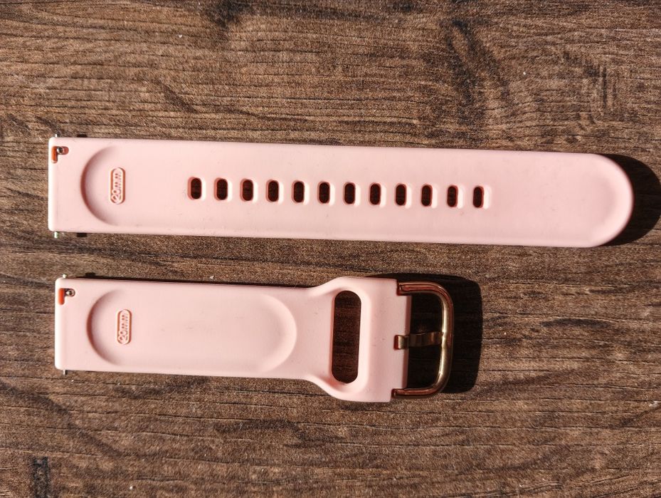 Opaska silikonowa 20mm róż