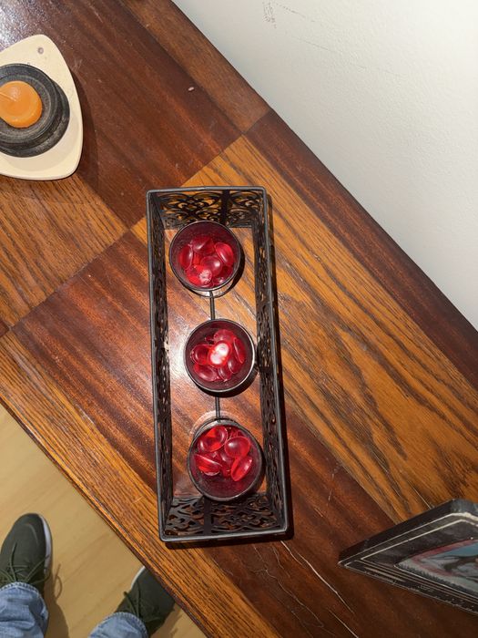 Suporte velas castiçal decoraçao