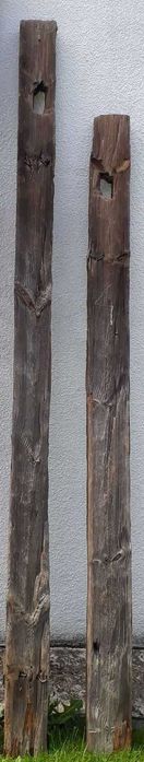 Belki ciosane, sosnowe  nośne z wrót ze starej mojej stodoły